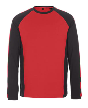 Mascot T-shirt, long-sleeved 50568 red/black XS 50568-959-0209-XS
