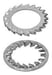 Lock washer serrated DIN 6798 stainless steel A4