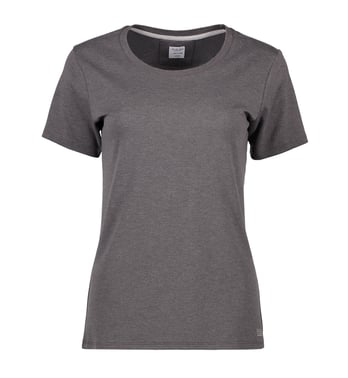 Seven Seas t-shirt o-neck dame S630 mørk grå melange str XL S630267011
