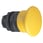 Harmony paddetrykshoved i plast med Ø40 mm padde i gul farve med fjeder-retur ZB5AC5 miniature