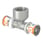 Uponor S-Press PLUS prestee muffe/muffe 20 mm x ¾" 1070597 miniature