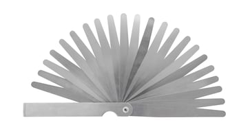 Feeler gauge 0,03-1,00mm (22 blades) 100mm conical rounded and 13mm width 10585135