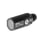 Fotoaftaster, M18 aksial plastlegeme, rød LED, retroreflekterende, 0,1 til 3 m, NPN, L-ON/D-ON vælges, M12 stik E3F1-RN21 OMI 378939 miniature