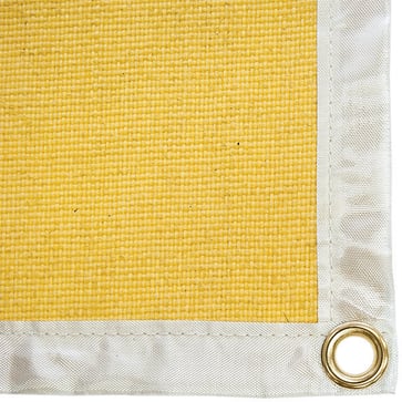 Welding blanket 550°C light-duty acrylic coating glassfiber 2 x 2 M (Yellow) 35206115