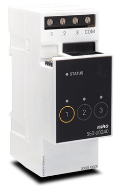 Analogt styringsmodul 0-10 V til Niko Home Control 550-00240