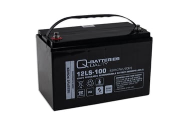 Q-Batteries 12V-100A blybatteri 330x173x212/220 T6/T11 Terminal 100030964