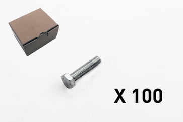 100 Hex cap screw, fully threaded 2009-1050Q1 2009-1050Q1