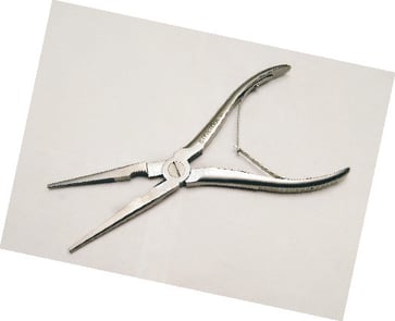 8" Long Nose Pliers 1/8' Wide, Steritool Stainless Steel 4610129SS