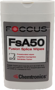 Fusion Splice Presaturated Wipes 50 wipes in mini tub 115-FSA50
