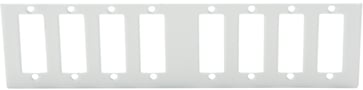 Front Plate 8xSC duplex for Fiber Optic Small Box 11140491