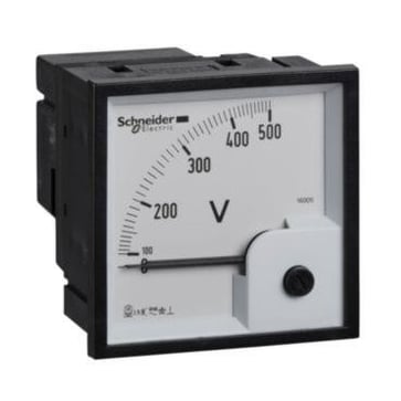 Voltmeter VLT analogt 0-500VAC 16005