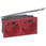 Mosaic outlet Schuko 2x2pol with earth 16A 4M red 77292 miniature