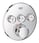GROHE Grohtherm SmartControl termostat udv. del, rund 3SC, krom 29121000 miniature