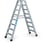 Stepladder, double-sided, 2x6 steps 1,43 m 40356 miniature