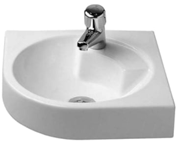 Duravit Architec washbasin for corner 0448450000