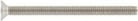 Countersunk head pin torx ISO 10642 fully threaded stainless steel A2