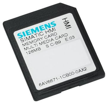 Hmi mmc card 128 MB 6AV6671-1CB00-0AX2