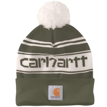 Carhartt Hue Beanie 105168 grøn/hvid 105168G99-OFA
