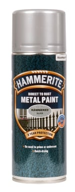 Hammerite Hammer Effekt Sølv Spray 400ml 350003400