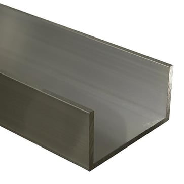 Aluminium U-profiler 6060/6063 50x100x50x5 mm 