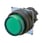 Trykknap A22NZ 22 dia., Bezel plast, projiceret,Alternativ, kasket farve gennemsigtig grøn, tændte A22NZ-BPA-TGA 660256 miniature