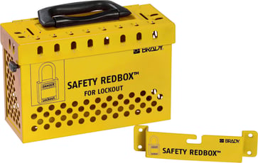 Safety Redbox Group Lockout Box - Yellow 145580
