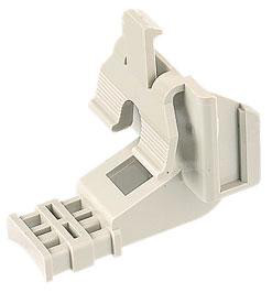 Han-snap latching part with strain relie 09330009991