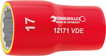 Stahlwille 17 mm top 3/8" 1000 V  12171 VDE 02380017