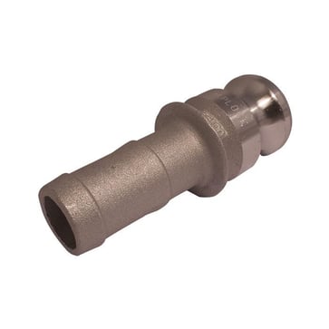 CAM-Lock-Kobling Aluminium 1.1/4" slangestuds, han 50240020