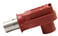 Connector stikforbindelse 1 Poler 70A rød Amphenol Industrial 302-20-308 miniature