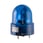 Harmony XVR Ø120 mm roterende signallampe med LED og lydgiver på op til 90dB og IP23 i blå farve, 24VAC/DC XVR12B06S miniature