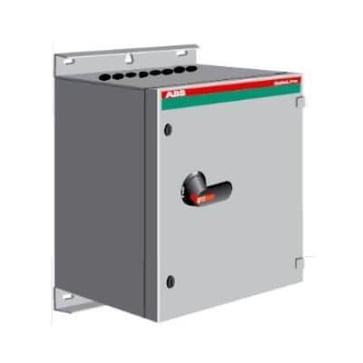 Safety switch, 6-p. 400V AC23 200A, 110kW. Steel sheet enclosure. IP65, 1SCA022340R5730 1SCA022340R5730