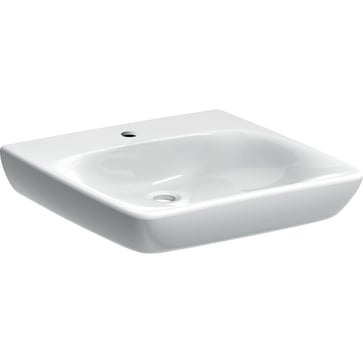 Geberit Renova Comfort wash basin 550 x 550 x 150 mm,  white procelain KeraTect 258557600