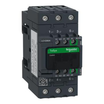 Kontaktor TeSys D Green 3P 80A 24-60V ACDC multispole LC1D80ABNE