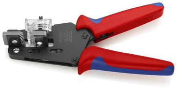 Knipex precision insulation stripper burnished 195mm 0,03-0,09/0,14/0,38/0,57/10/1,5/2,08mm² AWG 32-14 12 12 02