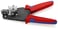 Knipex precision insulation stripper burnished 195mm 0,03-0,09/0,14/0,38/0,57/10/1,5/2,08mm² AWG 32-14 12 12 02 miniature