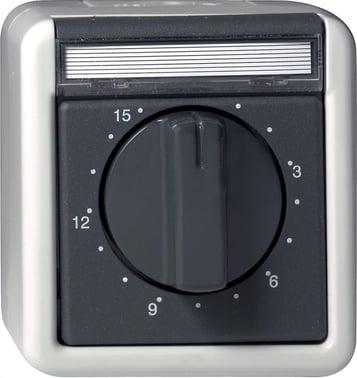Time switch 15 minutes ST wall-mounted gray 032030