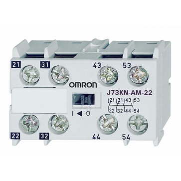 Hjælpekontakter, 4-polede, 2M2B for J7KNA kontaktor J73KN-AM-22 119344