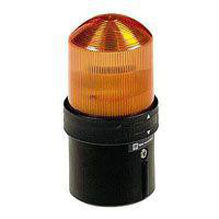 Harmony XVB Ø70 mm komplet lystårn med grundmodul og blinkende LED lys for 24VAC/DC i orange farve XVBL1B5