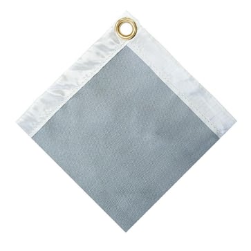Welding blanket 550°C light-duty PU coating glassfiber 1 x 25 M in roll (Grey) 35207125