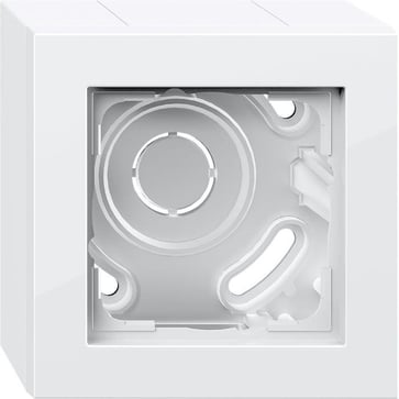 Gira Installationsdåse enkelt E2 i blank hvid 106129