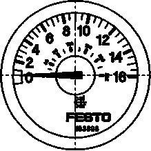 Festo Manometer MA-23-16-R1/8 183898