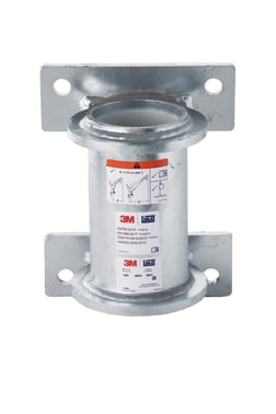 3M DBI-SALA 8000101 Wall mount Base HC for Confined Space Galvanized 8000101