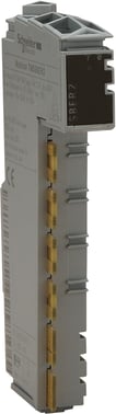 Modicon TM5, Eksternt modtager modul, kommunikation imellem I/O & distribution af strøm, IP20, gråt  / TM5SBER2