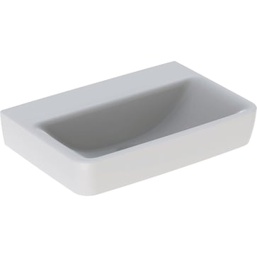 Geberit Renova Compact washbasin f/bathroom furniture, 550 x 370 x 170 mm, white porcelain 500.928.00.1