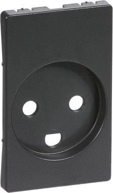 LK FUGA cover for socket - 1½ m  - 2P+E - charcoal grey 530D8912