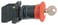 Harmony nødstop komplet med Ø40 mm paddehoved i rød farve med tryk/drej funktion med nøgle (Ronis 455) og 1xNO+1xNC, XB5AS9445 XB5AS9445 miniature