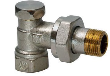 AEN20  Angle lockshield valve 3/4'' BPZ:AEN20