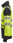 Snickers HiViz sweatjakke lang lynlås klasse 2 str L gul/sort 28356604006 miniature