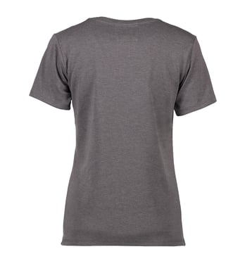 Seven Seas t-shirt o-neck dame S630 mørk grå melange str XL S630267011
